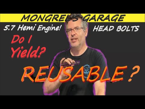 5.7 Hemi Head Bolts, Can They be Reused? - Mongrels Garage