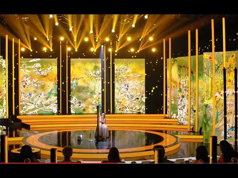 F. J. Naderman - Harp Sonata in D minor, Op. 92 No. 6, performs Zarina Zaradna (9 years)