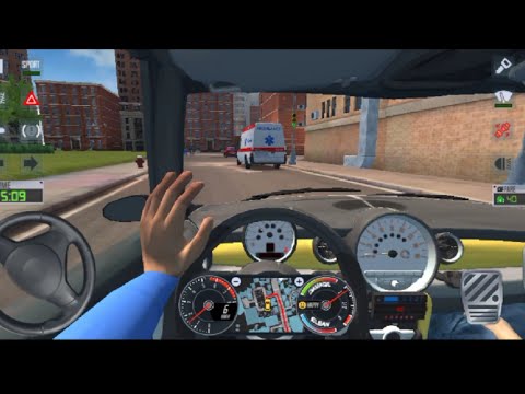 Old Cars Racing Uber Driver City Car Driving Games Android iOs Taxi Sim 2020 Gameplay