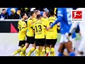 Brandt's Crazy Back Goal brings Dortmund to the Top of the Bundesliga