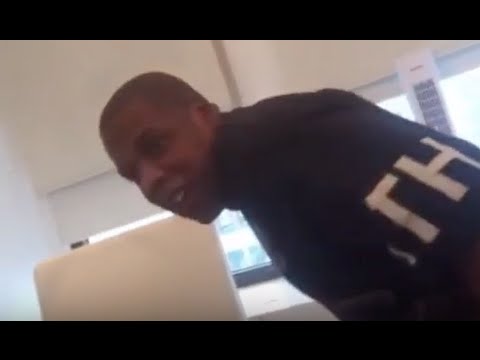 Jay Z Laughs Off News Reporter's "14-Year Drug Dealer" Jab With Taxstone