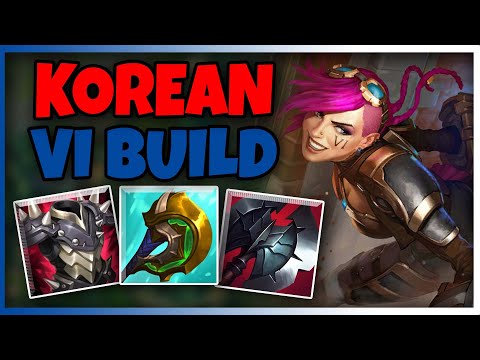 THIS KOREAN VI BUILD IS THE ULTIMATE CARRY BUILD - League of Legends