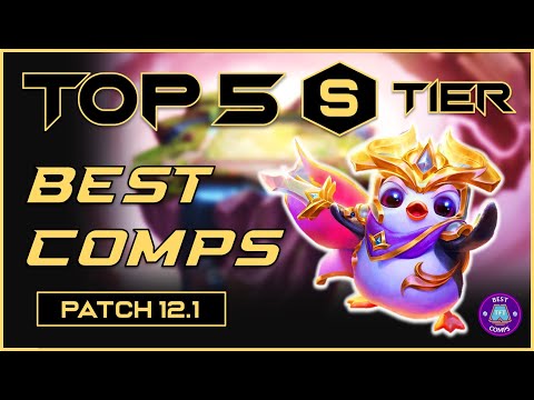 🏆 START WINNING NOW 🏆 | TOP 5 S-TIER COMPS | BEST TFT COMPS | Patch 12.1