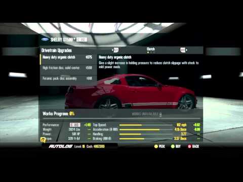 EA NFS SHIFT 2 Autolog Customization Part 1