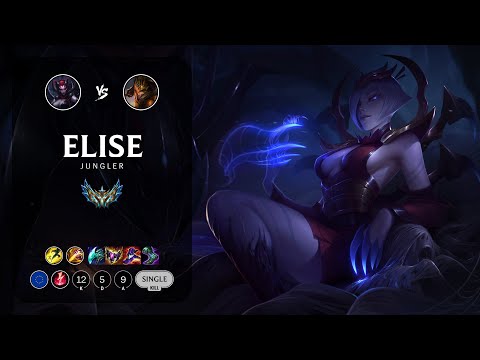 Elise Jungle vs Jarvan IV - EUW Challenger Patch 12.22