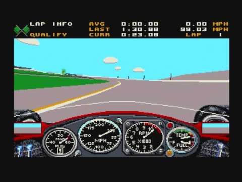 Indianapolis 500 : The Simulation Amiga