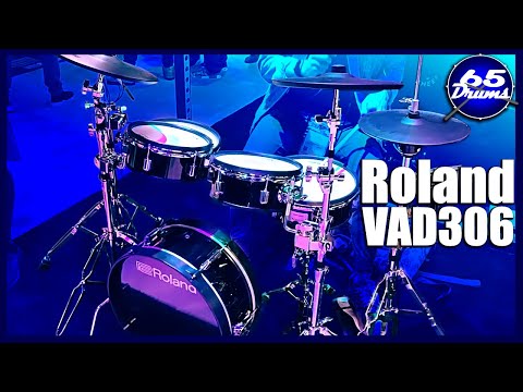 Roland VAD306 Acoustic Design Series Electronic V-Drum Kit 2020 - Present - Black image 4