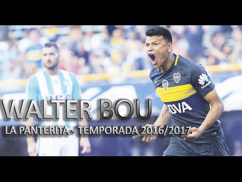 Walter Bou ● Goles en Boca Juniors ●"La Panterita" ► 2016/2017 ||HD||