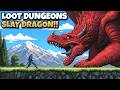 I Spent 2 Hours Looting Dungeons To Slay A Dragon