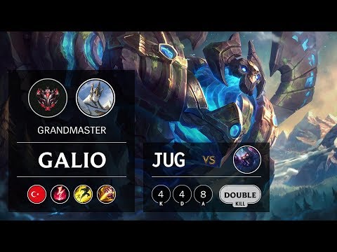 Galio Jungle vs Skarner - TR Grandmaster Patch 9.22