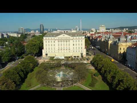 Spring morning at the Esplanade Zagreb Hotel