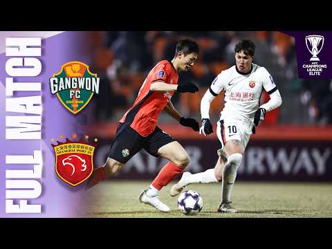 Gangwon FC 🇰🇷 vs Shanghai Port 🇨🇳 | Full Match | AFC Champions League Elite™ 2025/26