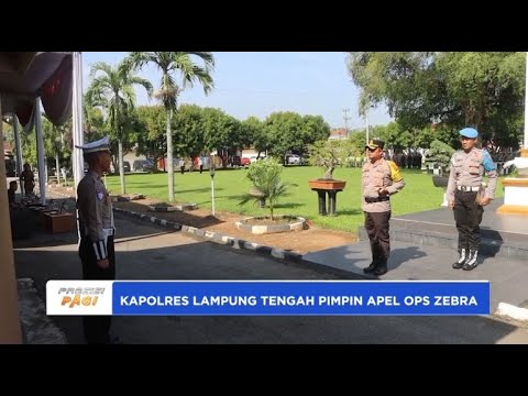 KAPOLRES LAMTENG PIMPIN APEL GELAR PASUKAN OPS ZEBRA KRAKATAU 2024