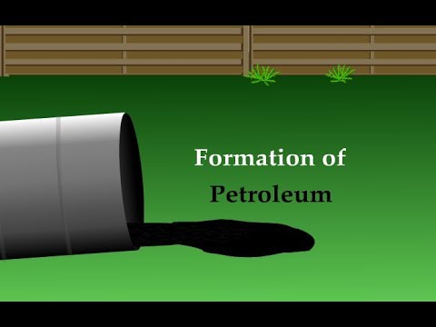 FORMATION OF PETROLEUM