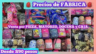🎒 Precios de FÁBRICA | MOCHILAS EN CENTRO CDMX | DESDE $90 PESOS | @nay1206 🎒