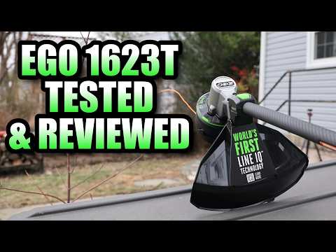 The TRIFECTA is COMPLETE!  EGO 1623T String Trimmer review