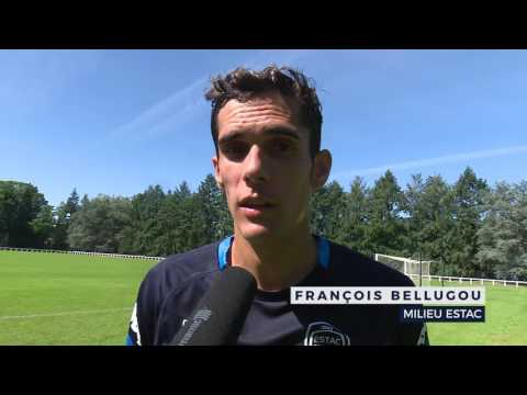 François Bellugou - Premier entrainement avec l'Estac