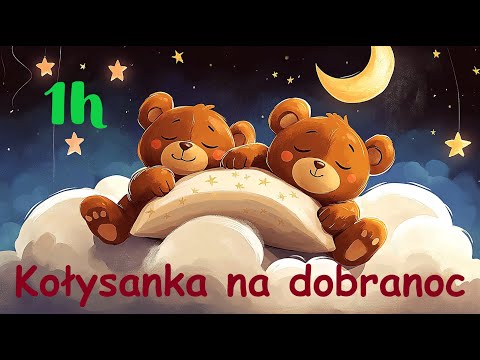 Kołysanka dla maluszka 1h--słodkie i spokojne sny 🌙😴 #bajkanadobronac  #dladzieci #kołysanka #maluch