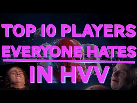 TOP 10 PLAYERS EVERYONE HATES IN HVV - Star Wars Battlefront 2 (2020)