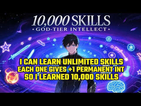 I Can Learn Unlimited Skills. Each One Gives +1 Permanent INT. So I Learned 10,000