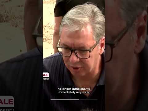 Serbia requests international assistance to battle wildfires | AJ #shorts