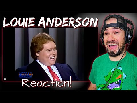 Louie Anderson's Incredible First Appearance | Carson Tonight Show (REACTION!!)