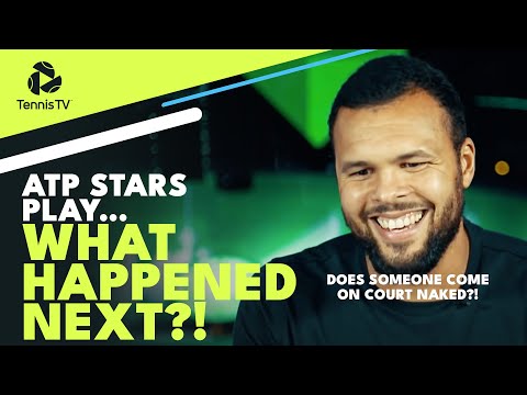 ATP TENNIS STARS PLAY 'WHAT HAPPENED NEXT? 🤔