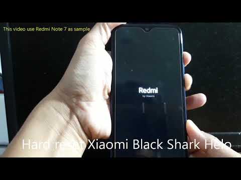 Hard reset Xiaomi Black Shark Helo