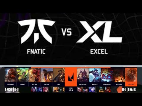 Excel Esports vs Fnatic | 2023 LEC Spring - Week 1 Day 1