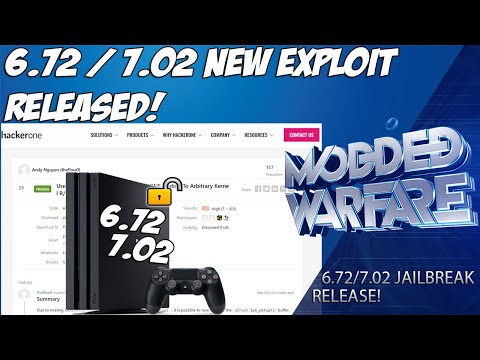 PS4 6.72/7.02 Kernel Exploit Released!!! (New Jailbreak!)