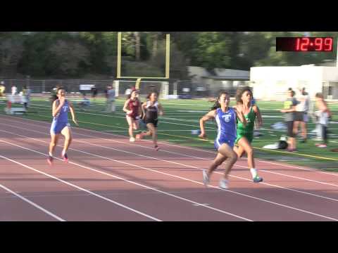 2014 RHL Prelims - 100 Meters (FrSoph Girls) (Heat 2)