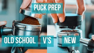 Barista Training - Coffee Puck Preparation Comparison