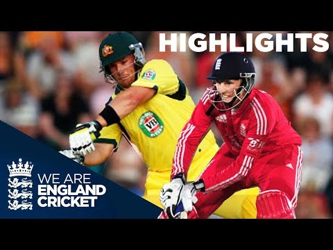 England & Australia In Huge Scoring T20 | 2013 - Highlights