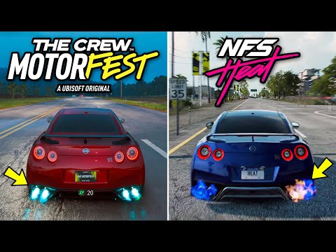 Forza Horizon 5 vs The Crew 2 vs NFS Heat