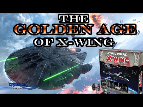 The Golden Age of X-Wing Miniatures Game - When Dogfighting Peaked in the Star Wars Universe!