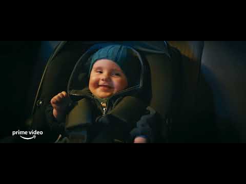 Audience laughter beat from trailer — club doorway with bouncer and stroller in frame