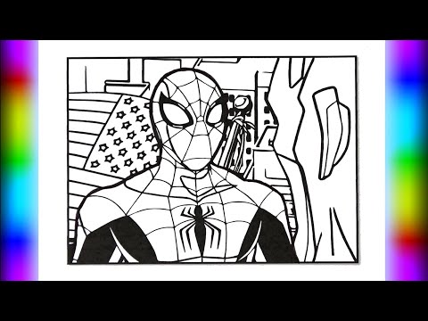 Marvel’s Spiderman Coloring / USA Flag ColoringPages / Donkong - Binary [NCS Release]