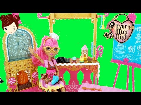 Juguetes de Ever After High - Cocina Sugar Coated de Gingerbread House Muñeca Video
