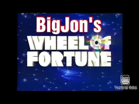 BigJon's Wheel Of Fortune: Version 3.3.2
