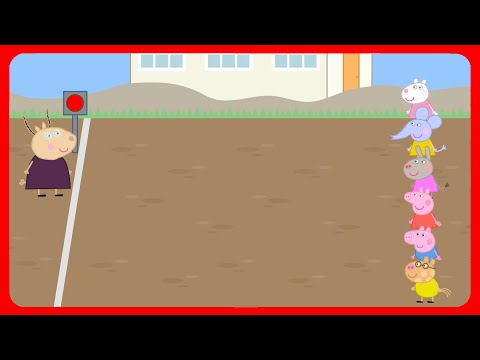 Peppa's Funny Competition! Peppa Pig Funny Animation