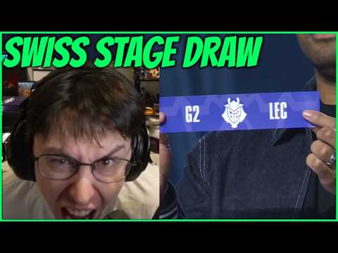 ITS SO COOKED | CAEDREL REACTS TO SWISS DRAW - ROUND 4