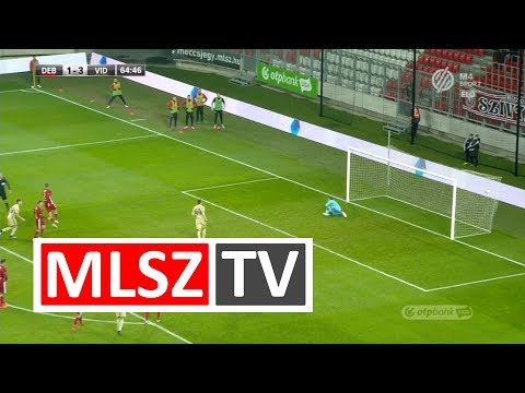 Marko Scepovic harmadik gólja a DVSC – Videoton  FC mérkőzésen