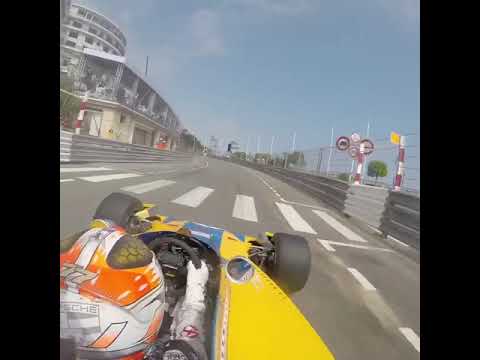 Onboard Monaco Historic F1 GP 2018 - MFT driver : Fabrice Pantani