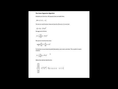 ML05 Linear Regression