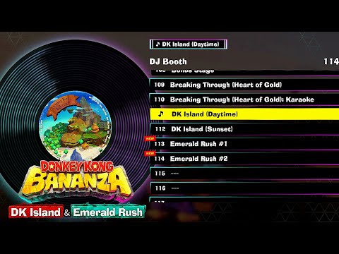 DONKEY KONG BANANZA - DK Island (Daytime) DLC Soundtrack / OST