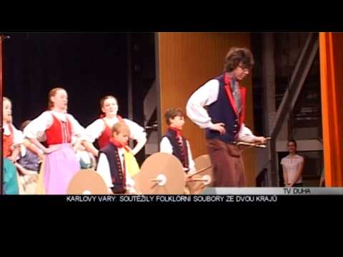 Karlovy Vary: Soutěžily folklórní soubory ze dvou krajů (TV Duha)