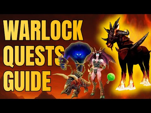 WoW Classic Warlock Class Quest Guide | Pets & Mounts (Felsteed/Dreadsteed)