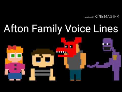 Afton Family Voice Lines | Gacha {FNaF} (old)