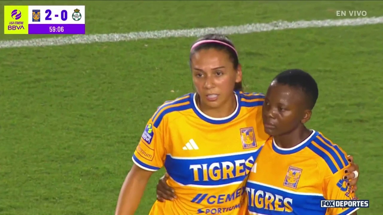 🔥 GOL María Sánchez | Tigres 2-0 Santos | Fecha 7 | Apertura 2026 | Liga MX Femenil