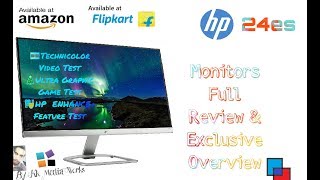 Video thumbnail for hp 24es review 2019| All features & Gameplay test by Kk mediaworks